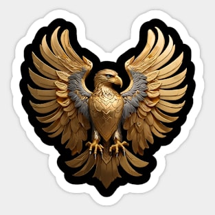 The Golden Eagle 3 Sticker